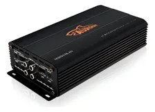 Amplificador De Audio Para Auto 4 Canales Clase D 2400w Audishako Mhd130.4d Para Carro 520w Rms 4 Ohm X 2,max Power:2400w Negro