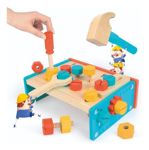 Crear Mis Primeras Herramientas Mideer Madera Niños Juegos