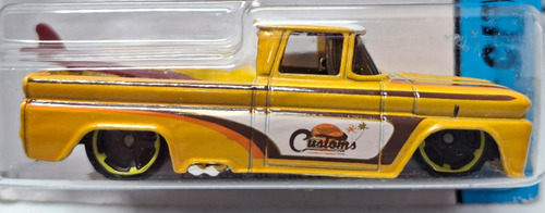 Hot Wheels Custom 62 Chevy Hw City Tm 1:64 Amarillo (Usado)