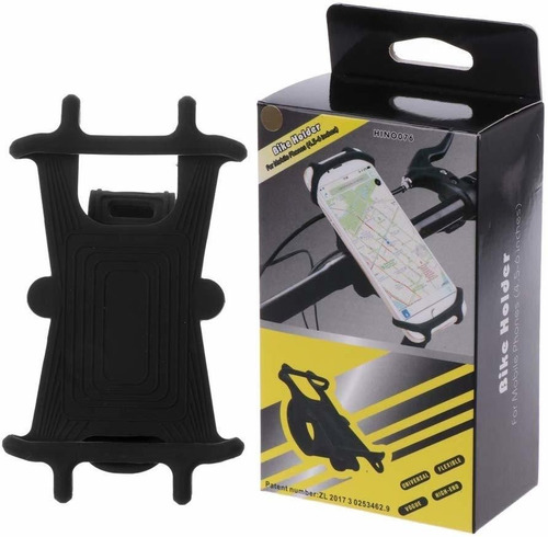 Imagen 1 de 8 de Base Porta Celular Soporte Bicicleta Moto Universal