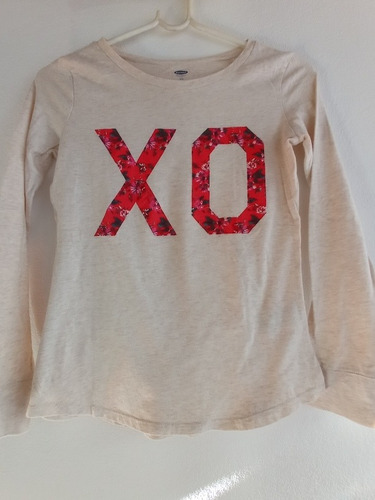 Remera Old Navy Talle 10 - 12 Xo Como Nueva Un Solo Uso