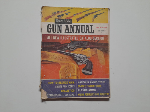 Revista Sports Afield*1964 Gun Annual Armas Caza . En Ingles