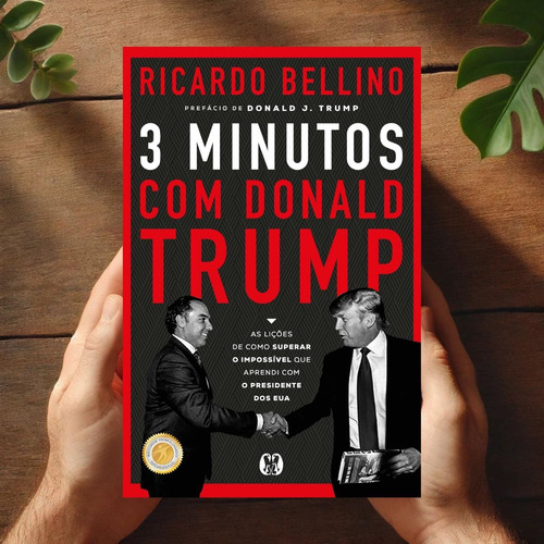 Livro 3 Minutos Com Trump - Descubra Os Segredos De Um Líder Visionário, Como Ele Superou Desafios E Como Você Pode Aplicar Isso Na Sua Jornada Pessoal