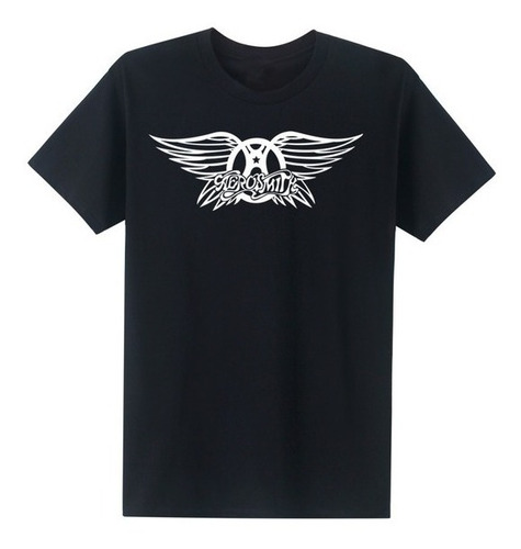 Playeras Camiseta Aerosmith Alas Banda Rock 80s Retro + Reg