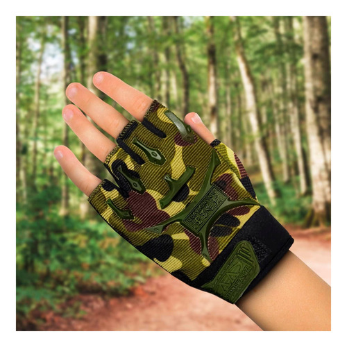 Guantes Sin Dedo Para Niños Guantes Sin Dedo Transpirables X
