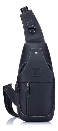 Bullcaptain Bolsos De Cuero Genuino Para Hombres Bolso Bando