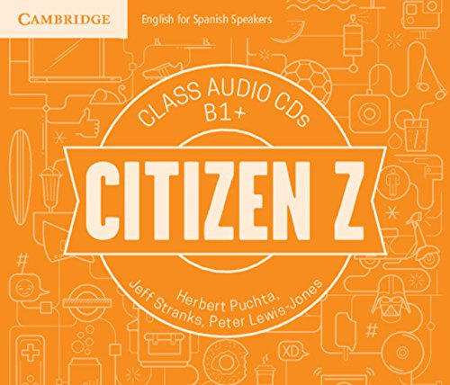 Libro Citizen Z B1+ Class Audio Cds 4  De Vvaa Cambridge