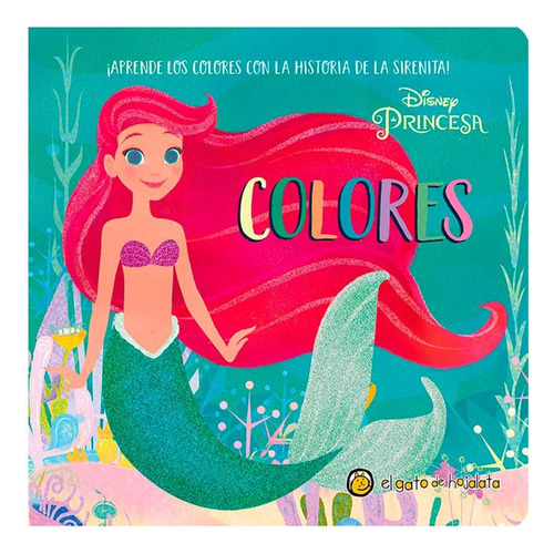 Libro Colores Disney  Princesas Y Palabras