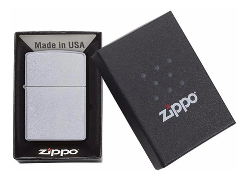 Encendedor Zippo Satinado Mz205