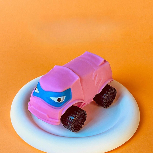 Lj Rueda De Coche Fidget, Coche De Juguete Elástico Rosa