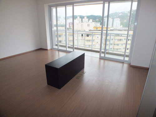 Apartamento Com 1 Dorm, Pompéia, Santos - R$ 600 Mil, Cod: 1056 - V1056