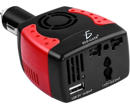 Inversor De Corriente Automotriz 12v A 110v 150w Ele-gate