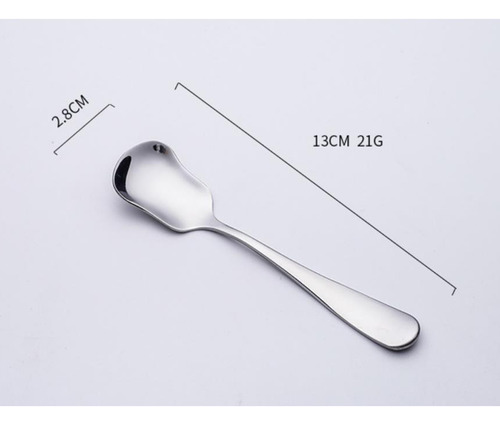 Cuchara De Acero Inoxidable, 3 Unidades, Cuchara Para Helado