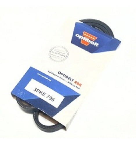 Imagen 1 de 1 de Correa 3pk 796 Elastico Gol Fox Suran Polo Gol V Optibelt
