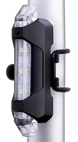 Combo Luz Para Bicicleta Delantera Y Trasera Led Recargable