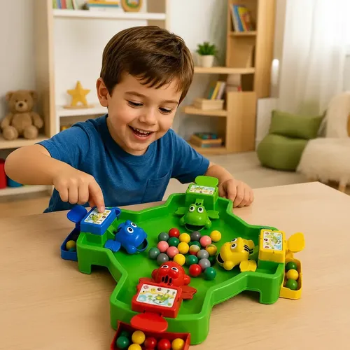 Jogo Sapo Pega Bolinha Brinquedo