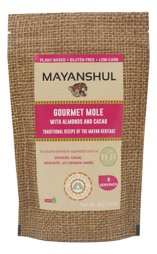 Mayanshul Salsa Mole Mexicana Saludable | Mole Poblano Gourm