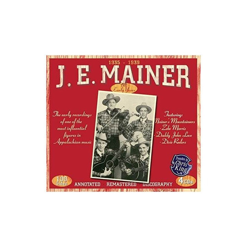 Mainer Je 1935-1939 Early Recordings Of One Of The Most 4 Cd