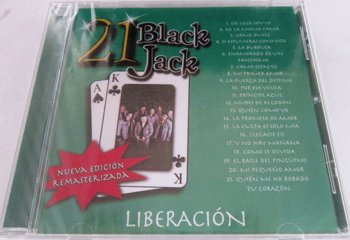 Liberacion - 21 Black Jack Nuevo Cd
