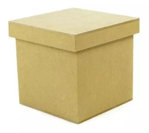 Cajas de madera Hernández - Caja de MDF sin pintar 30x30 y 12 de