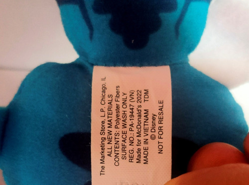 Set 2 Mini Peluches Lilo & Stitch Mischief Stich Disney Toy (Usado)
