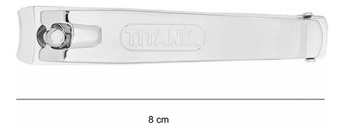 35 Cortauñas Grandes Titania Germany Cromado En Bote