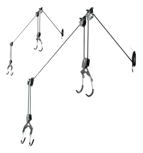 Bike Hoist For Garage With Utility Hooks Lift Storage Heavy