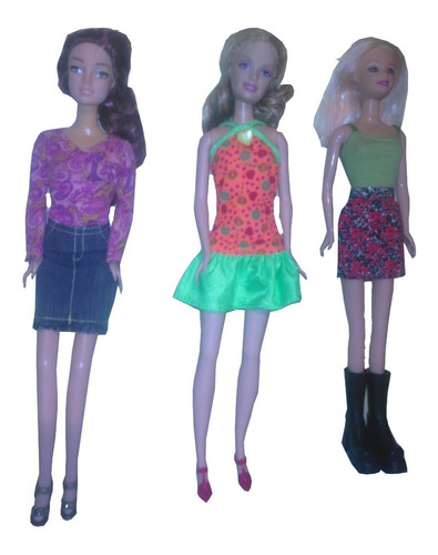 Muñecas Barbies Y Ken Mattel