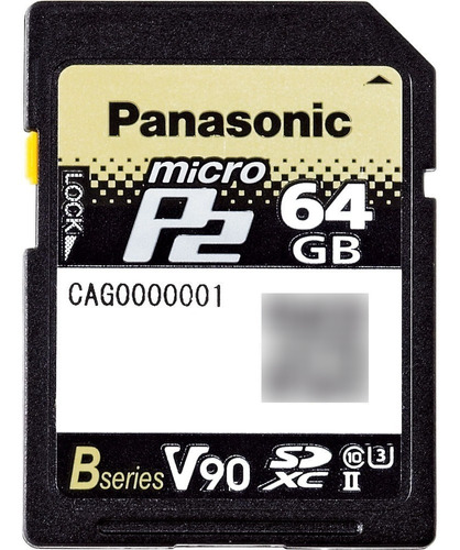 Tarjeta De Memoria Panasonic Microp2 Uhs-ii De 64 Gb