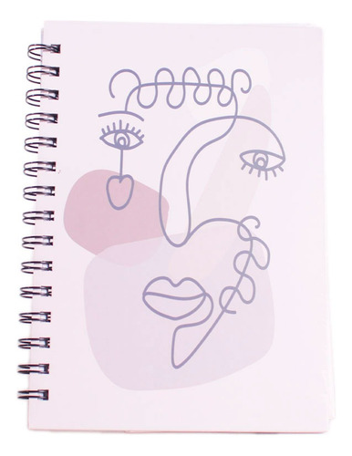 Libretas Diseños Variados Anillada Tipo Cuaderno A5 100pg