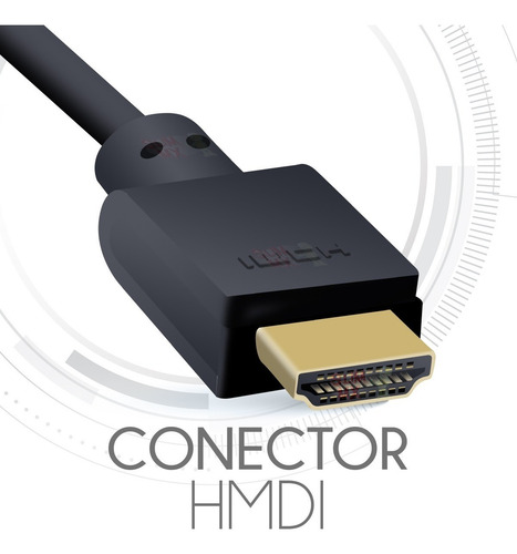 Imagen 3 de 9 de Cable Hdmi Saikang 4k 5mts Version 2.0 Ps4 Xbox One X Pc