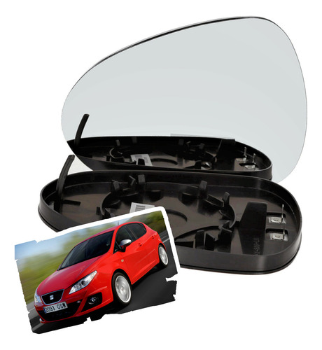 Luna Espejo Izquierdo Compatible Con Seat Ibiza 2009-2017