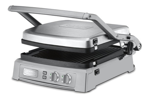 Imagen 2 de 4 de Asador eléctrico Cuisinart GR-150 120V stainless steel