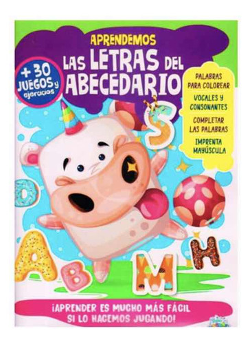 Libro Aprendemos Las Letras Del Abecedario