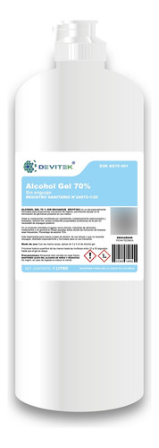 Alcohol Gel Pack 25 Botellas ( 25 Litros )