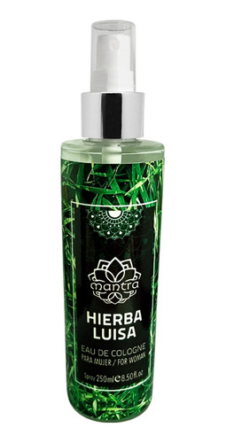 Mantra Colonia Splash 250ml Aroma Hierba Luisa Para Mujer