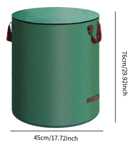 Bolsa De Jardín Bolsa De Hojas Contenedor De 120l