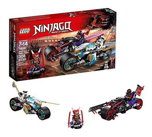 Lego Ninjago Carrera Callejera De La Serpiente Jaguar 70639 