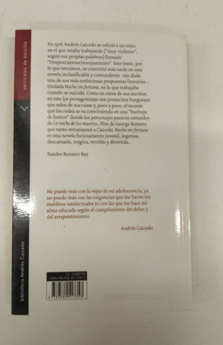 Noche Sin Fortuna - Andres Caicedo