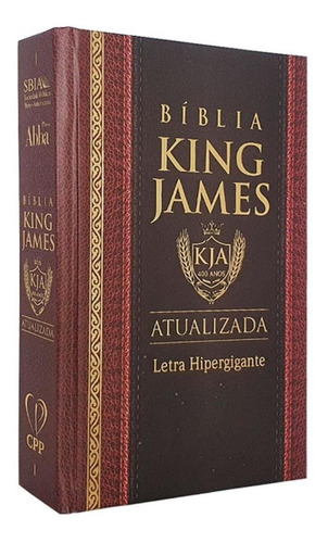 Biblia King James Atualizada 400 Anos Letra Hipergigante