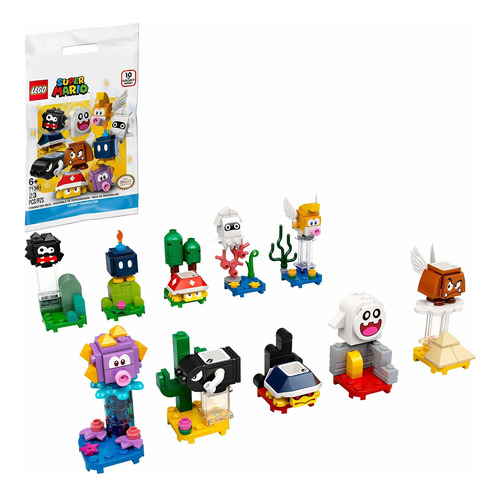 Figuras Para Armar Lego Super Mario Character Packs 713 Fgr