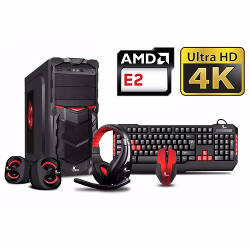 Pc Amd E2-3800 8gb 1tb Hdmi 4k Radeon Hd Xt-g Techstore