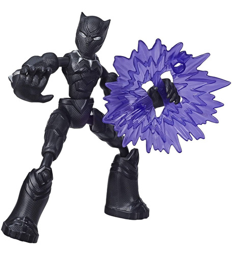 Boneco Marvel Vingadores Bend And Flex Pantera Negra E7377