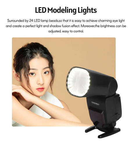 Yongnuo Yn650ex-rf Flash Para Cámara Speedlite Ettl Speedlig