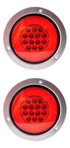 2 Piezas Círculo 4 Pulgadas Plafon De Led Luz