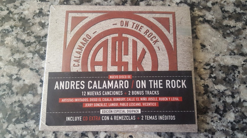 Andres Calamaro - On The Rock (digipack) (2010)