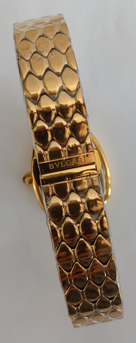 Reloj Bnlgr Mod. Serpentie Seduttorie Dama Correa Oro Amarillo Bisel Oro Amarillo Caratula Blanca (Usado)