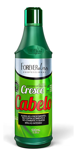 Shampoo Cresce Cabeloo Forever Liss 500ml Crescimento Capila