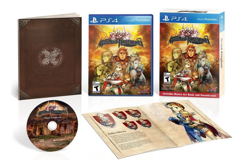 Grand Kingdom - Ps4 Incluye Art Box Y Soundtrack (Reacondicionado)