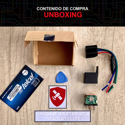 Imagen 3 de 7 de Gps Relay; Apagado Remoto, Monitoreo, Sim Y Sticker Gratis